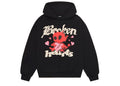 Broken Planet Market Broken Hearts Hoodie Midnight Black