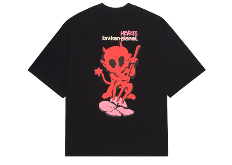 Broken Planet Market No Time For Love Tee Midnight Black