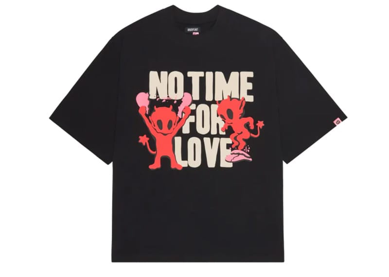 Broken Planet Market No Time For Love Tee Midnight Black