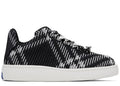 Burberry Check Knit Box Sneaker Black White