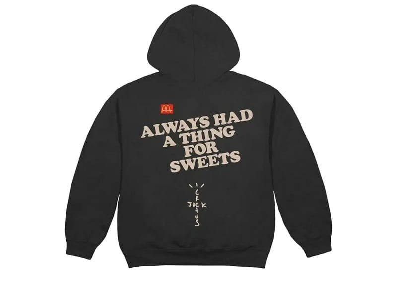 Travis Scott Apple Pie Hoodie Black