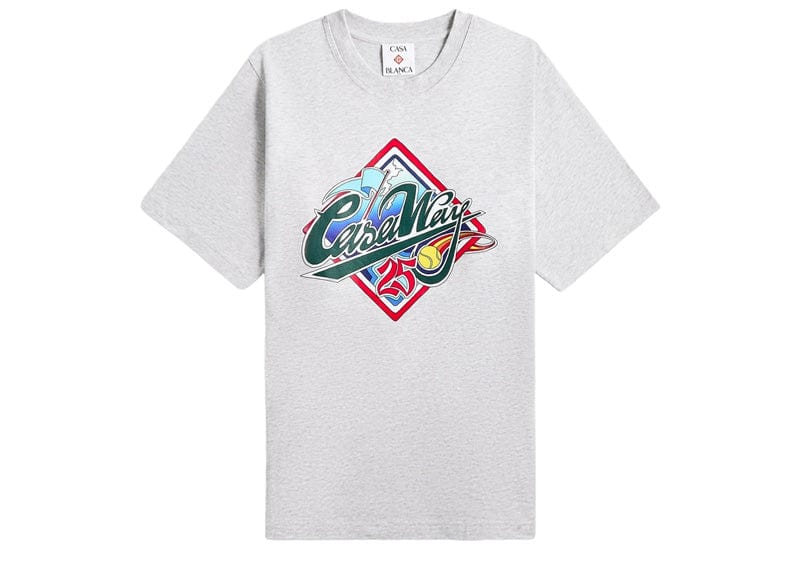 Casablanca Casa Way World Series Printed Tee Grey