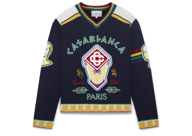 Casablanca Fraternity Jumper Navy