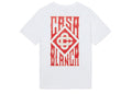 Casablanca Gothic Logo Short Sleeve Tee White