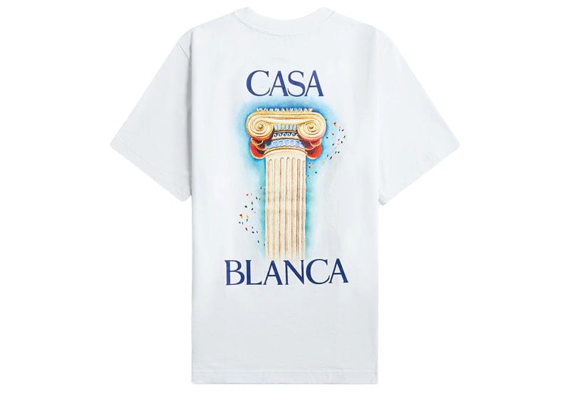 Casablanca La Colomne T-shirt White