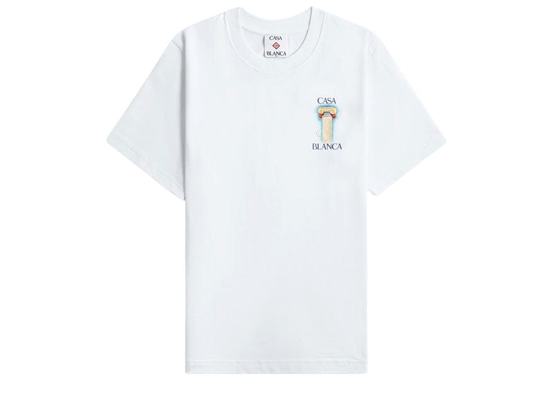Casablanca La Colomne T-shirt White