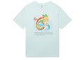 Casablanca Manga Tennis Ball Tee Pale Blue
