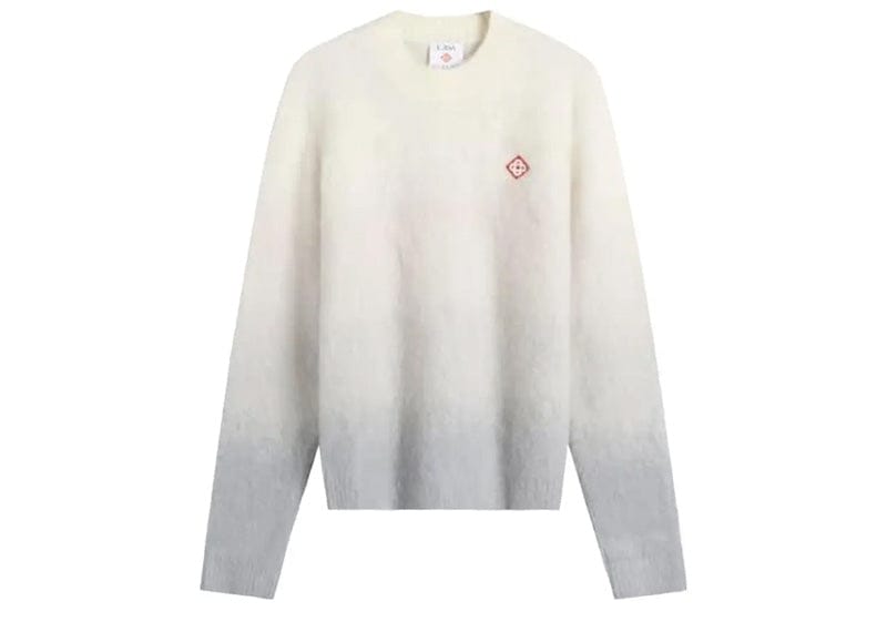 Casablanca Mohair Sweater Gray Gradient