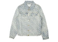 Casablanca Monogram Denim Jacket Bleached Blue
