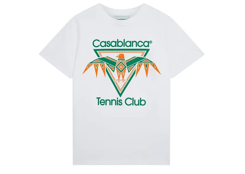 Casablanca Playful Eagle T-Shirt White