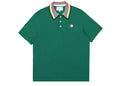 Casablanca Primary Stripe Knit Collar Classic Polo