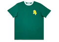 Casablanca Ringer Numeral T-Shirt Green