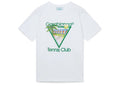 Casablanca Tennis Club Icon Printed Tee White