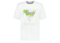 Casablanca Tennis Club Pink Graphic Tee White