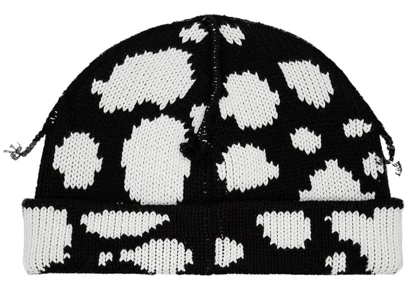 Charles Jeffrey Loverboy Loverboy Polka Dot Beanie Black/White