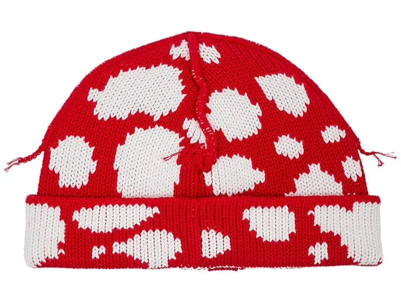 Charles Jeffrey Loverboy Loverboy Polka Dot Beanie Red/White