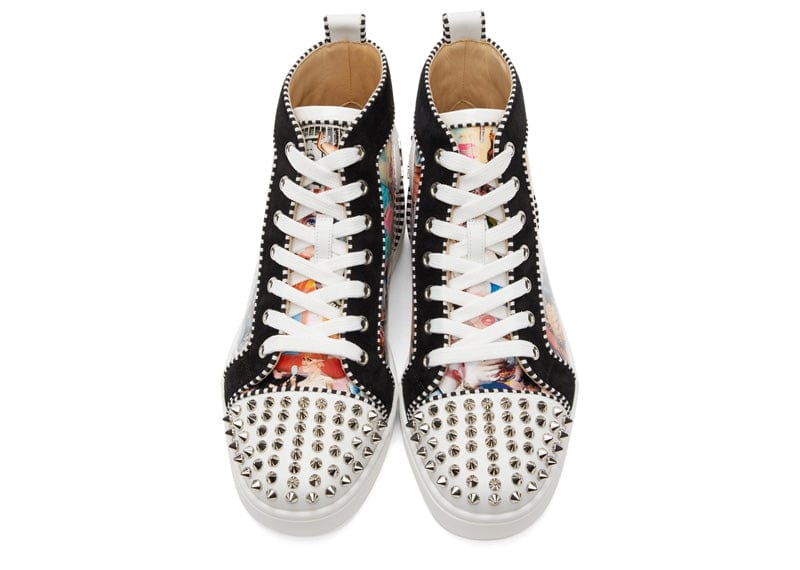 Christian Louboutin Lou Spikes Orlato Flat Sneakers