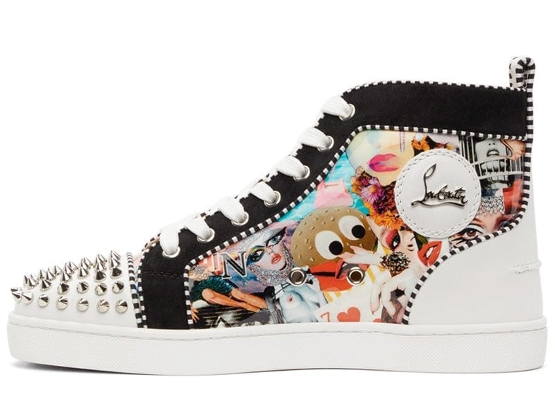 Christian Louboutin Lou Spikes Orlato Flat Sneakers