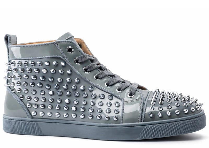 Christian Louboutin Louis Spikes High-Top Patent