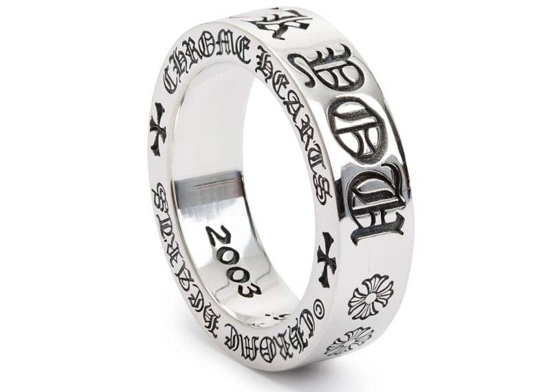 Chrome Hearts F-You Sterling Silver Ring