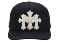 Chrome Hearts White Cemetery Cross CH Mohair Trucker Hat