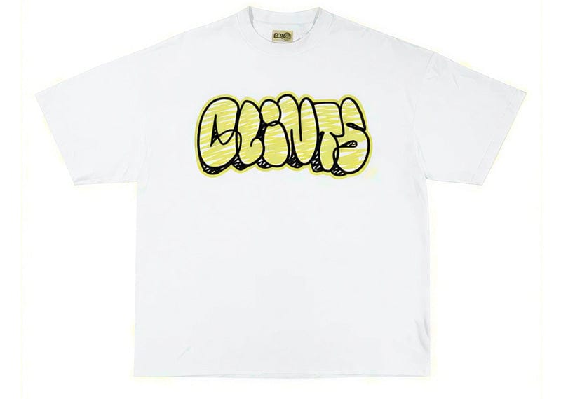 Clints Tag Tee White