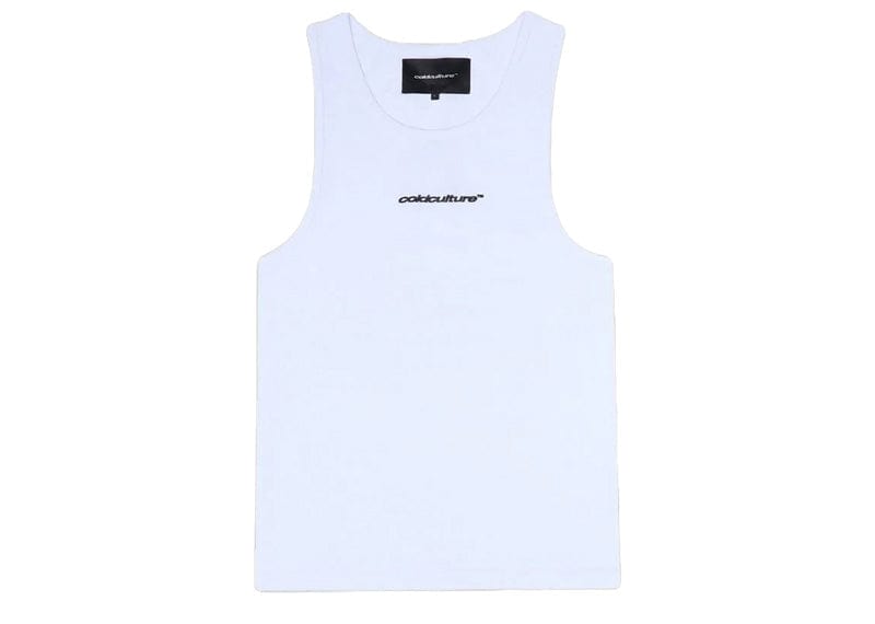 Cold Culture Essential Tank Top White