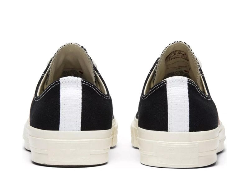 Comme des Garçons PLAY x Converse Chuck 70 Ox Black