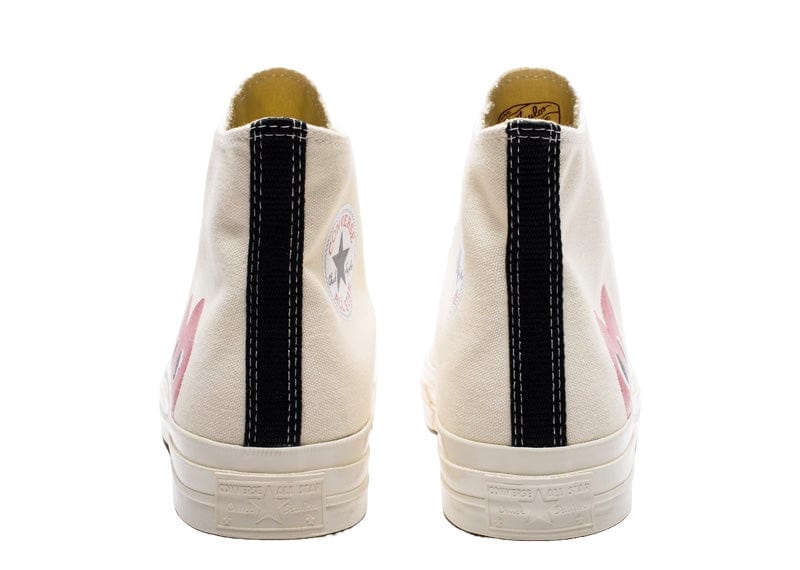 Converse Chuck Taylor All Star 70 Hi Comme des Garcons PLAY 'WHITE/MILK'