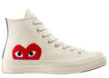 Converse Chuck Taylor All Star 70 Hi Comme des Garcons PLAY 'WHITE/MILK'