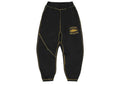 Corteiz 95 RTW Contrast Sweatpants Black Yellow