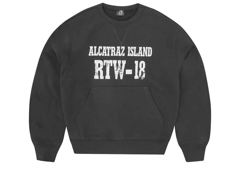 Corteiz Air 18 Crewneck Black