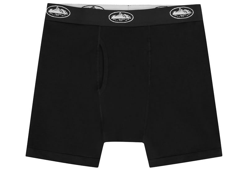 Corteiz Alcatraz Boxers (3 Pack) Black