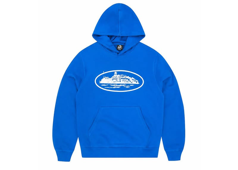 Corteiz Alcatraz Hoodie Royal Blue