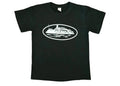 Corteiz Alcatraz Island Graphic Tee Black