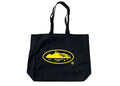 Corteiz Alcatraz Tote Bag Black/Yellow