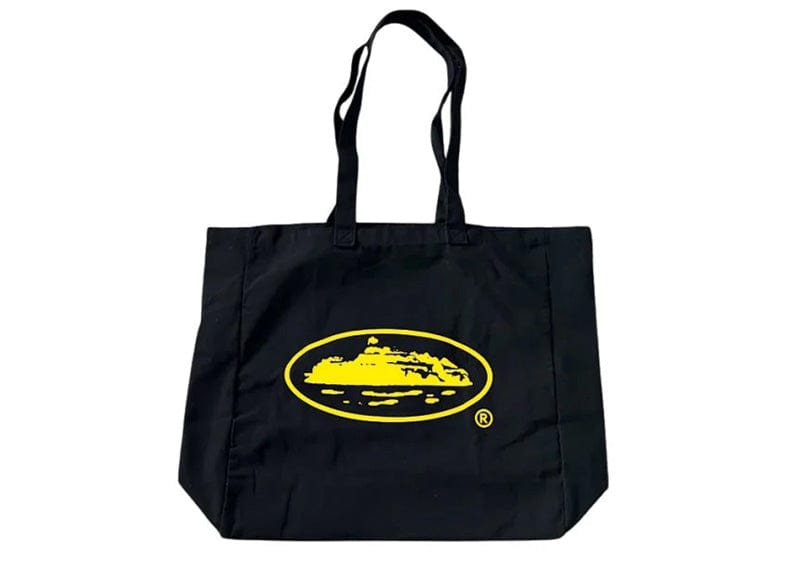 Corteiz Alcatraz Tote Bag Black/Yellow
