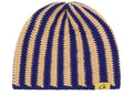 Corteiz Big Crochet Beanie Blue/Cream