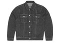 Corteiz C-Star Stitch-Down Denim Jacket Black