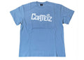 Corteiz Cartoon Logo Tee Baby Blue