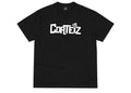 Corteiz Cartoon Logo Tee Black