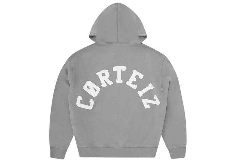 Corteiz Colly Arch Zip Hoodie Pewter