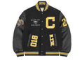 Corteiz CRTZ Goat Varsity Jacket Black