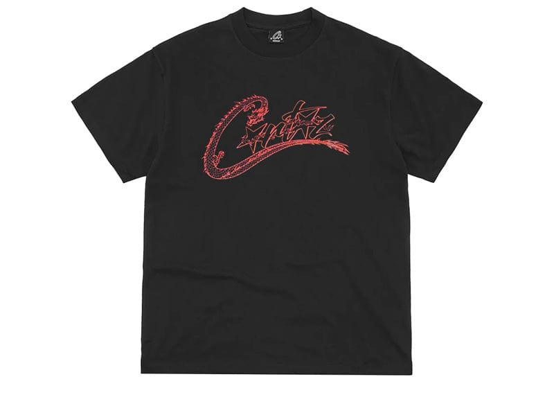 Corteiz Dragon Allstarz Tee Black