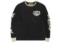 Corteiz Gasolina Waffle Long Sleeve Black