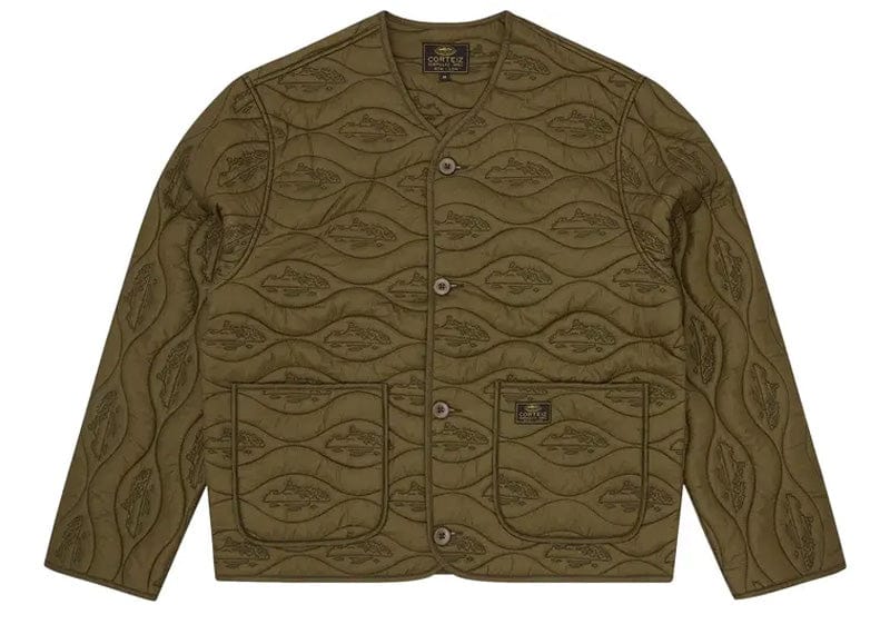 Corteiz Guerillaz Parka Liner Olive