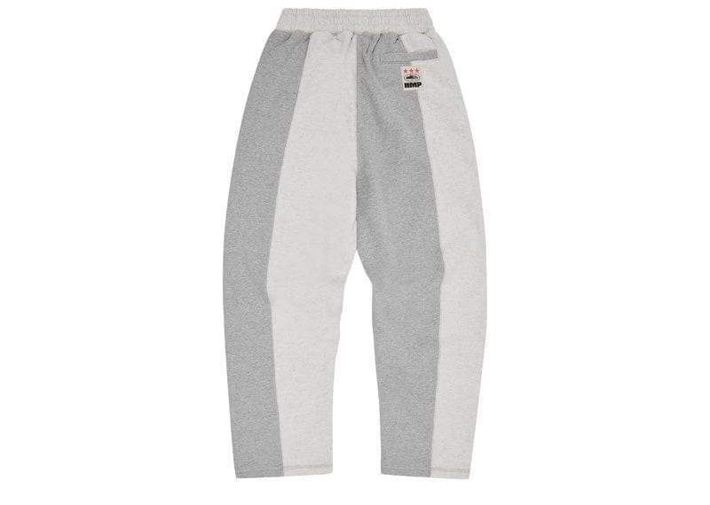 Corteiz HMP Contrast Panel Open Hem Sweatpant Heather Grey