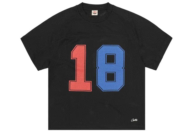 Corteiz HMP Mesh Panel Jersey Black