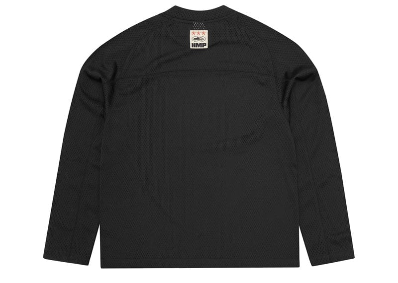 Corteiz HMP Mesh Panel Long Sleeve Jersey Black