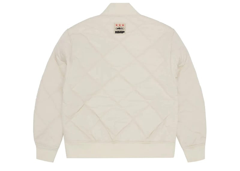 Corteiz HMP Quilted Liner Jacket Cream